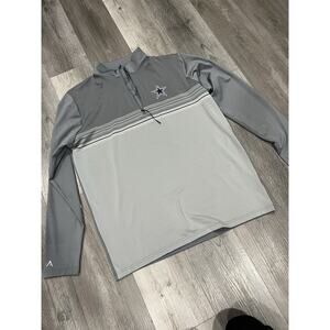 Antigua Dallas Cowboys Pullover Sweater 1/4 Lightweight Men’s XLT